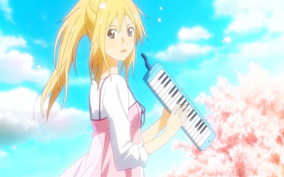 言情动漫四月是你的谎言壁纸