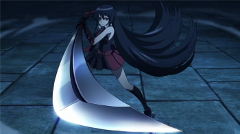 少女热血番斩赤红之瞳动漫壁纸