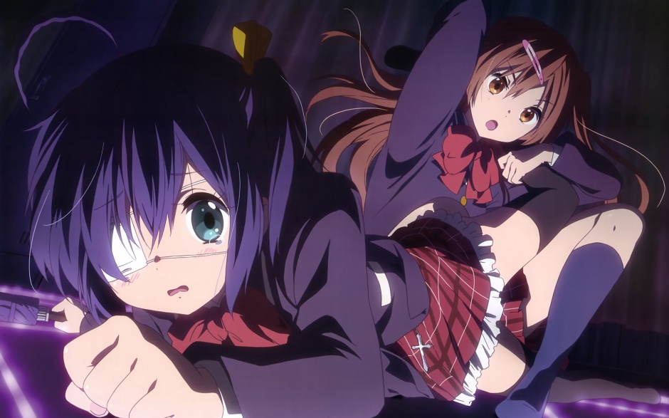 青春恋爱系动漫中二病高清壁纸