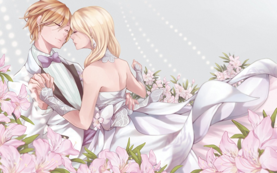 穿婚纱的雷姆高清壁纸欣赏