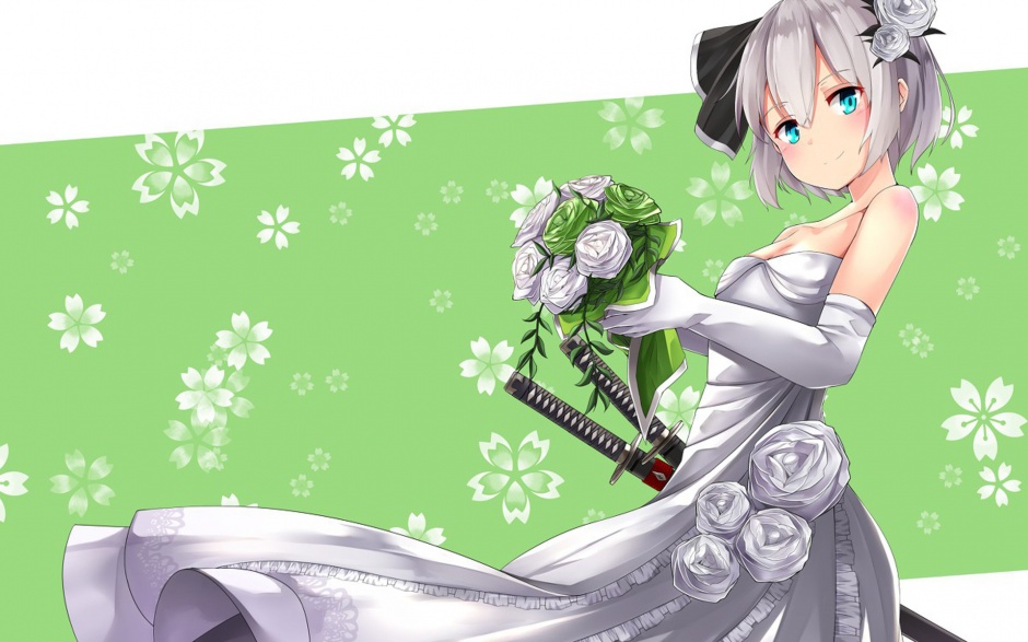 穿婚纱的雷姆高清壁纸欣赏