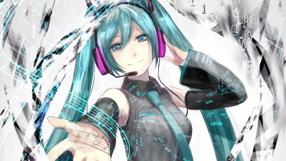 超萌可爱的miku初音未来动漫壁纸