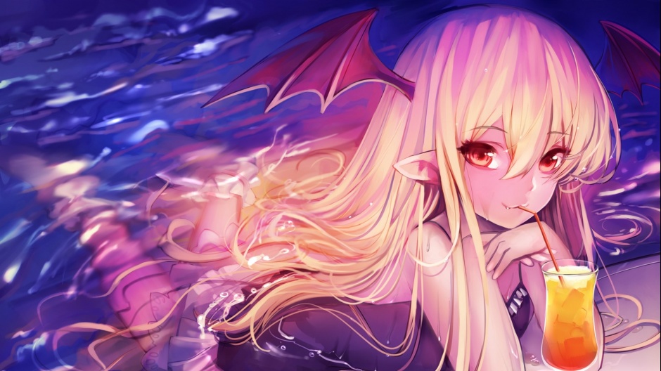 呆萌可爱的萝莉少女动漫壁纸