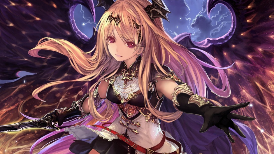 精致画风超炫少女动漫图片壁纸