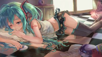 日本动漫二次元萌妹高清壁纸