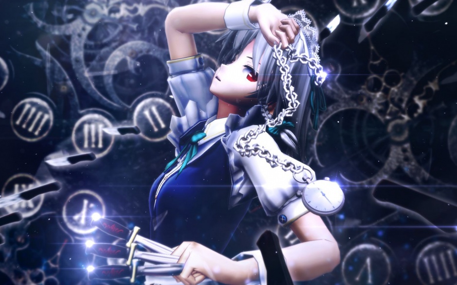 完美潇洒女仆十六夜咲夜图片