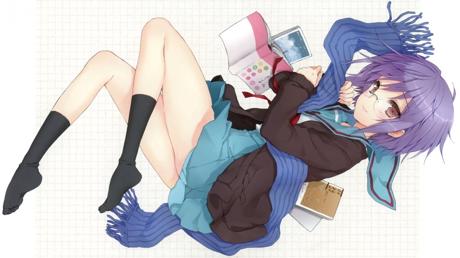 校园系动漫凉宫春日高清壁纸