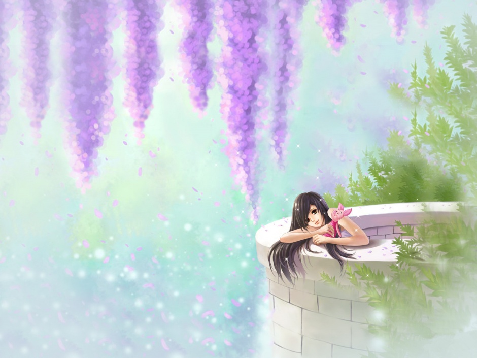 好看的唯美飘逸动漫美女图片