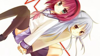 甜美清纯的动漫少女图片