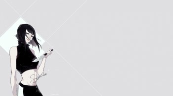 手绘二次元日本动漫壁纸素材