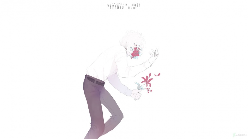 手绘二次元日本动漫壁纸素材