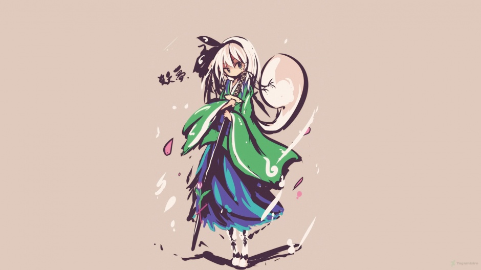 手绘二次元日本动漫壁纸素材