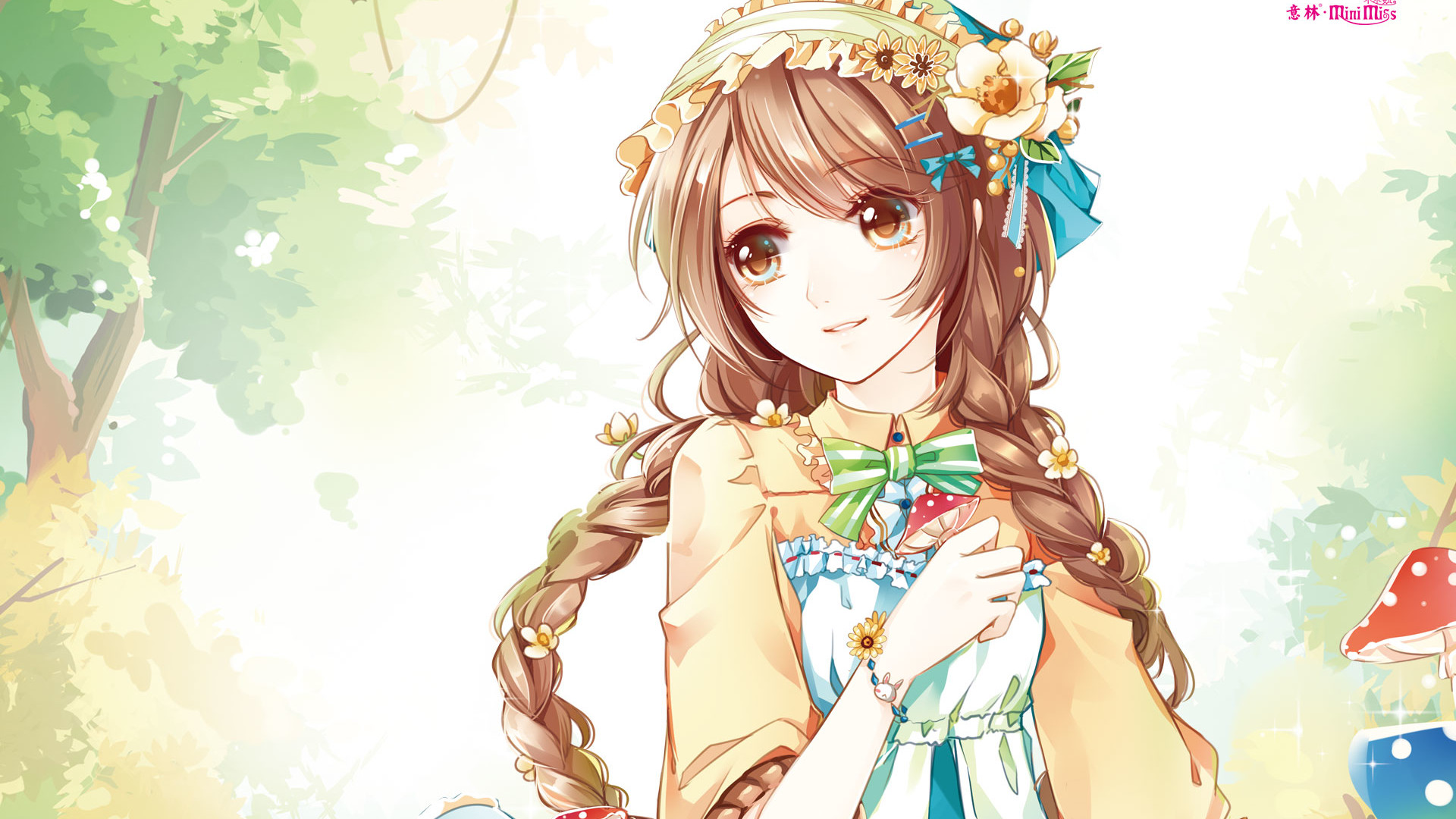 二次元少女动漫意林小小姐壁纸