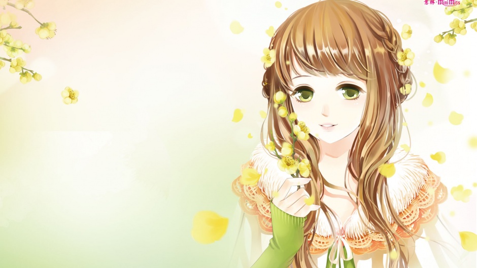 二次元少女动漫意林小小姐壁纸