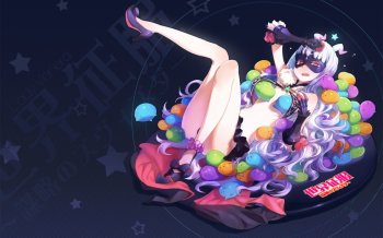 搞怪可爱的动漫萝莉高清壁纸