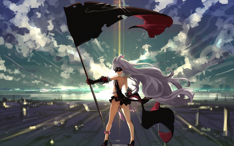 搞怪可爱的动漫萝莉高清壁纸