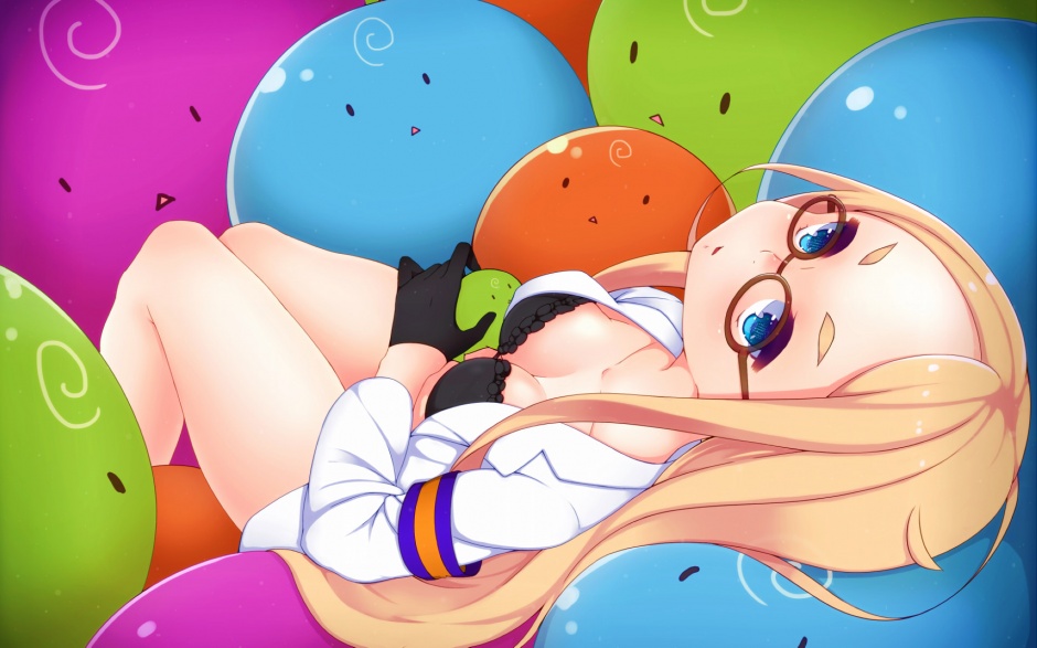 搞怪可爱的动漫萝莉高清壁纸