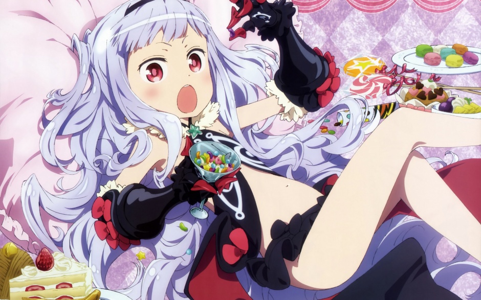 搞怪可爱的动漫萝莉高清壁纸