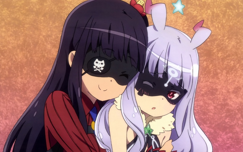 搞怪可爱的动漫萝莉高清壁纸