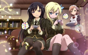 我的朋友很少动漫萌妹壁纸图片