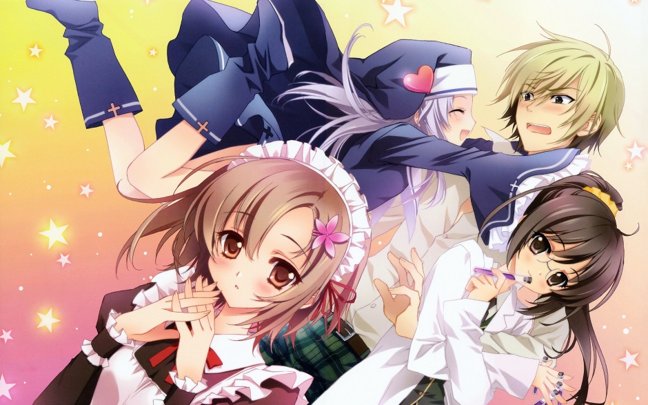 我的朋友很少动漫萌妹壁纸图片