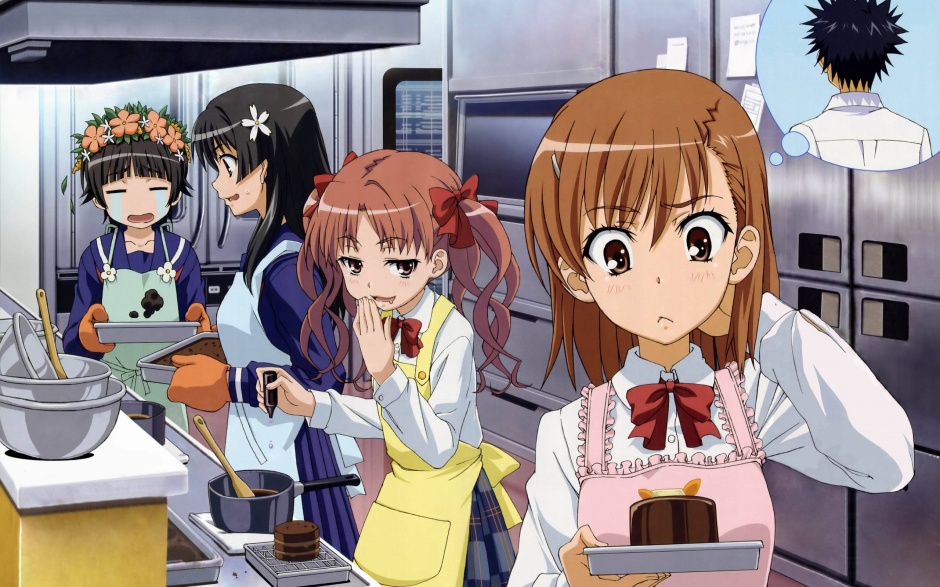 校园动漫某科学的超电磁炮壁纸