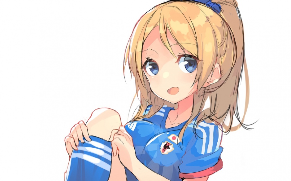 二次元动漫美女泳衣图片壁纸