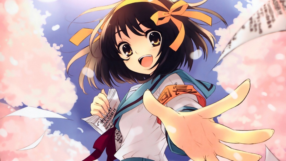 动漫萌妹之凉宫春日高清壁纸