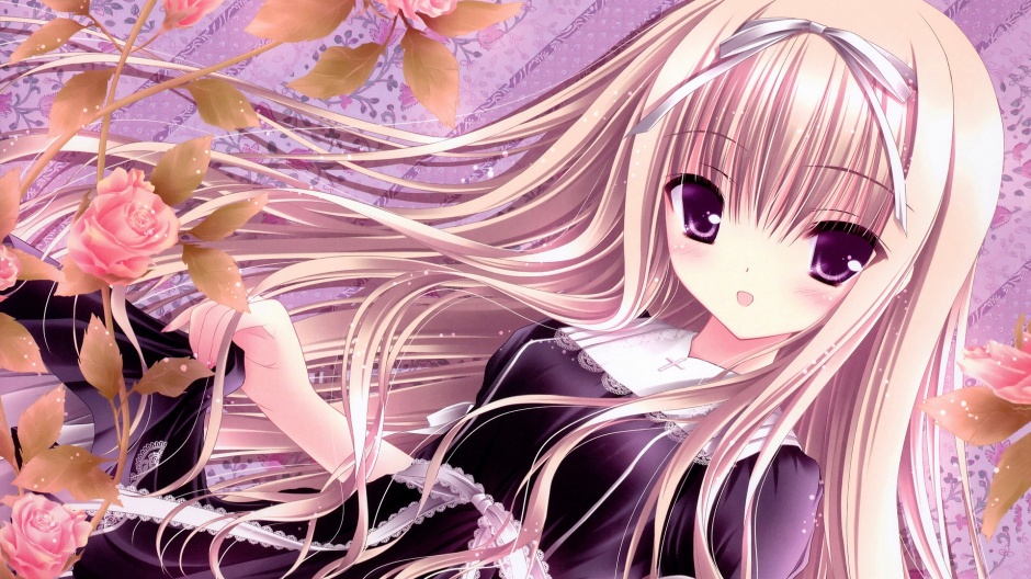 可爱二次元萌妹高清壁纸集锦