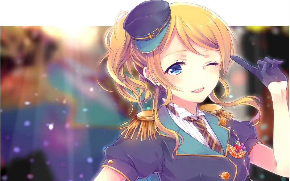 动漫萌妹绚濑绘里图片壁纸