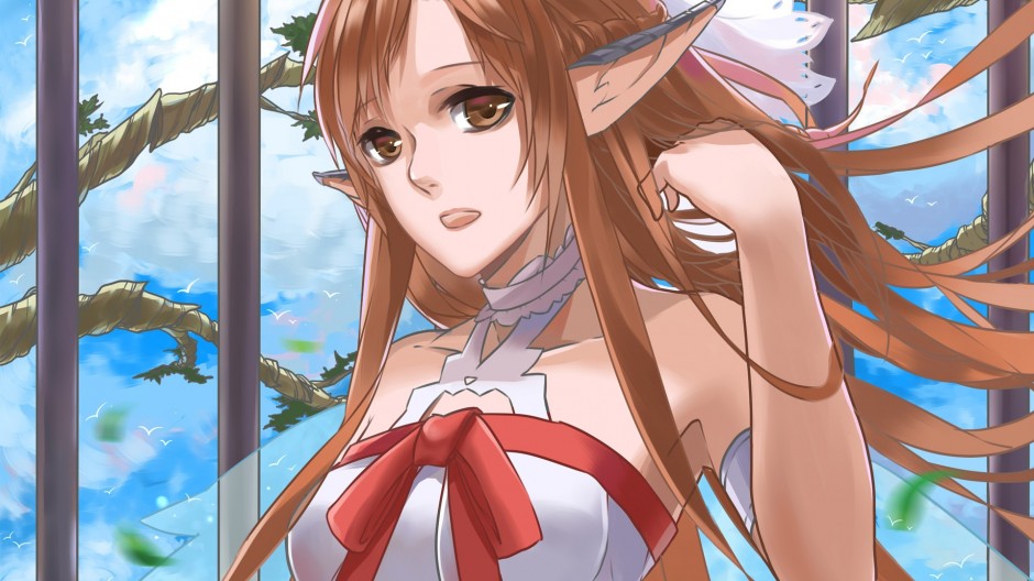 动漫刀剑神域亚丝娜超清壁纸