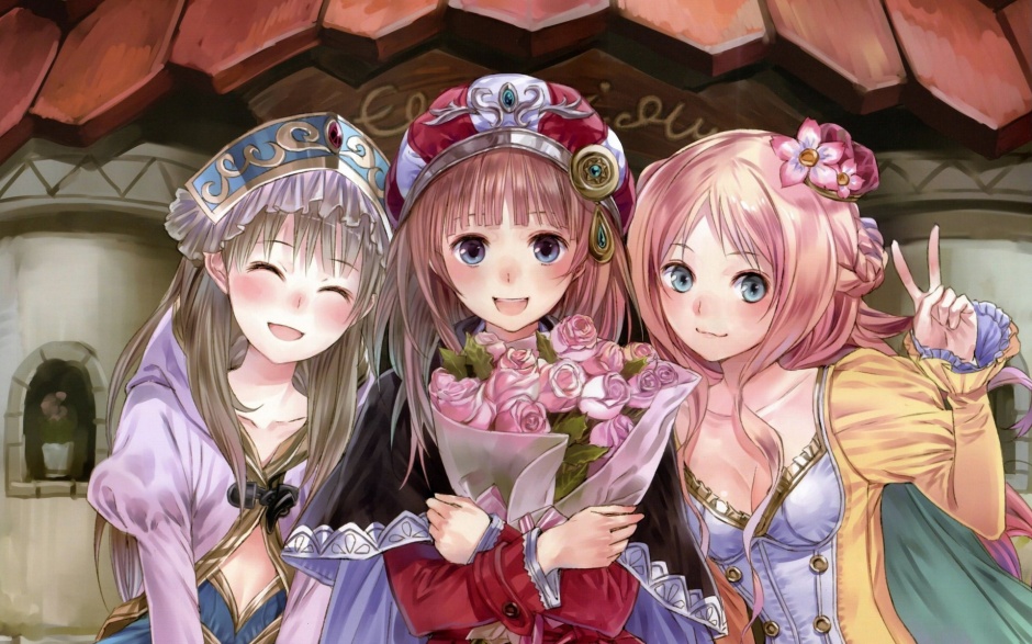 可爱向治愈系动漫少女图片壁纸