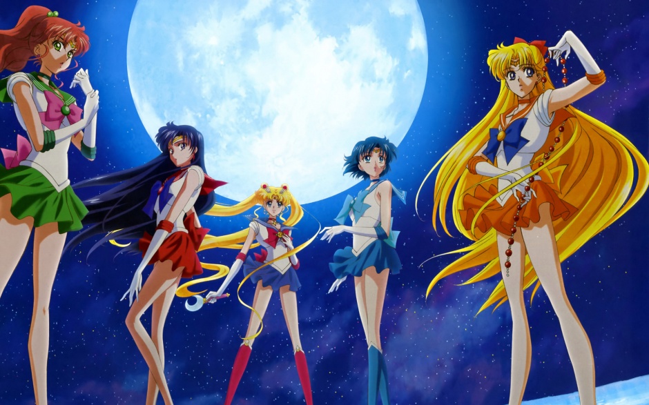 经典动漫美少女战士壁纸赏析