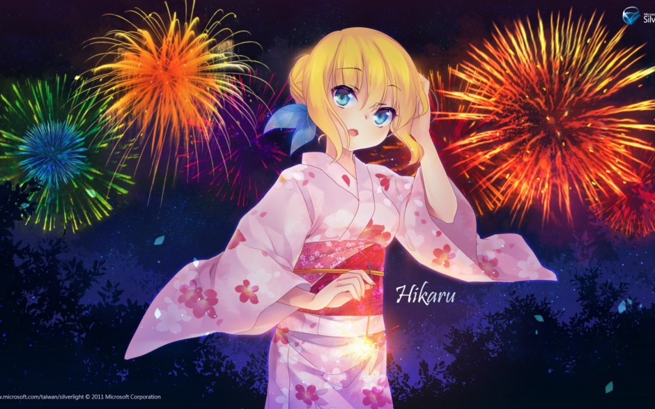 梦幻般唯美的动漫萌妹高清图片