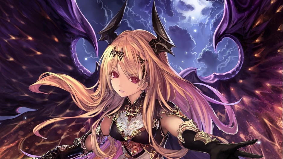 日本动漫巴哈姆特之怒壁纸