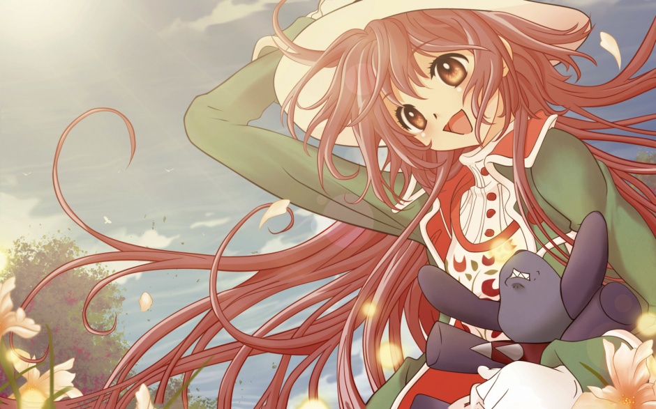 精选可爱性感的动漫妹子壁纸