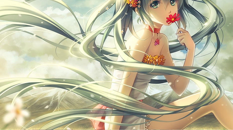 清纯可爱的动漫美女壁纸赏析