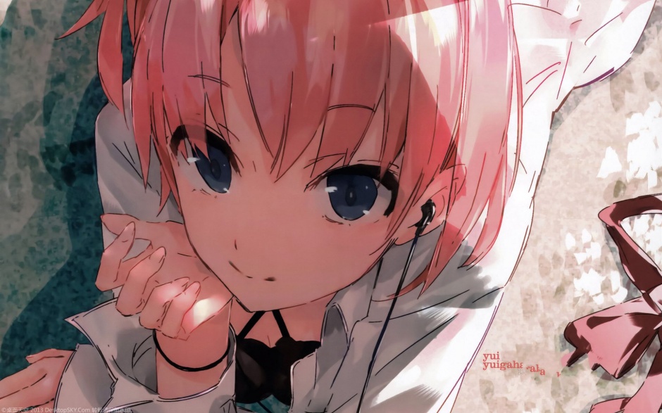 好看的萌妹青春动漫壁纸