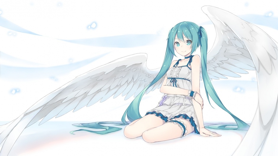 性感美女初音未来高清壁纸