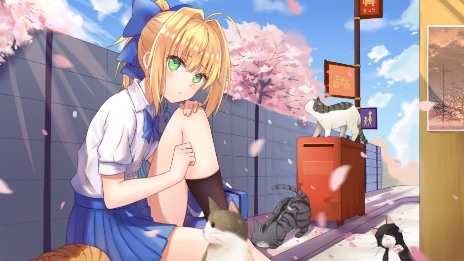 二次元性感可爱妹子图片赏析