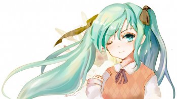 超萌的手绘初音未来图片