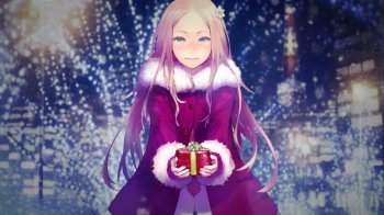 《罪恶王冠》清纯动漫长发美女图片