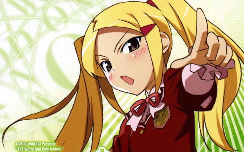 只有神知道的世界青山美生图片