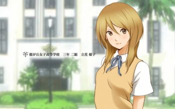 日漫轻音少女立花姫子桌面壁纸