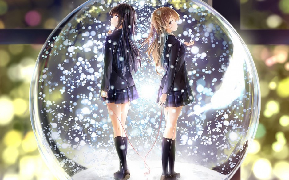 日本18R游戏白色相簿2高清桌面壁纸