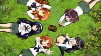 少女与战车A队高清桌面壁纸