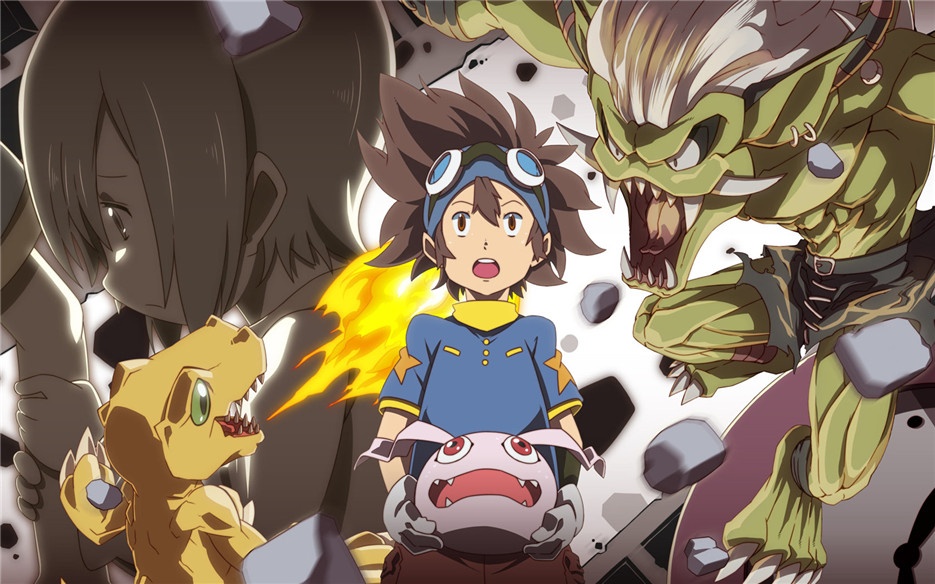 童年回忆数码暴龙高清漫画壁纸