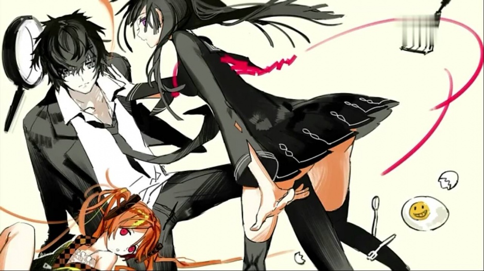 萝莉番动漫漆黑的子弹壁纸