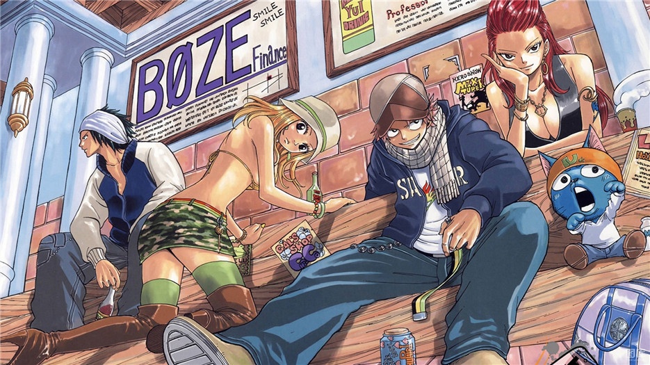 日本热血动漫妖精的尾巴壁纸