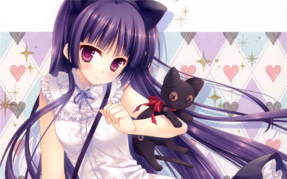 动漫黑猫五更琉璃高清壁纸